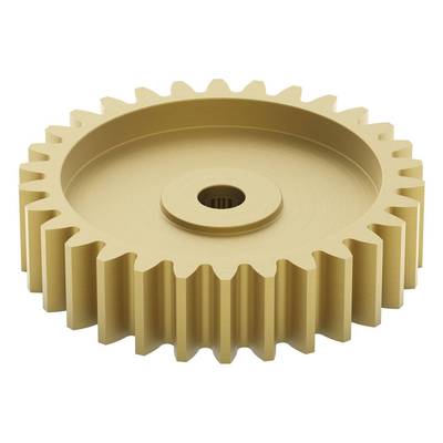 4305伺服舵机黄铜齿轮25齿花键模数0.8兼容goBILDA职业技能大赛