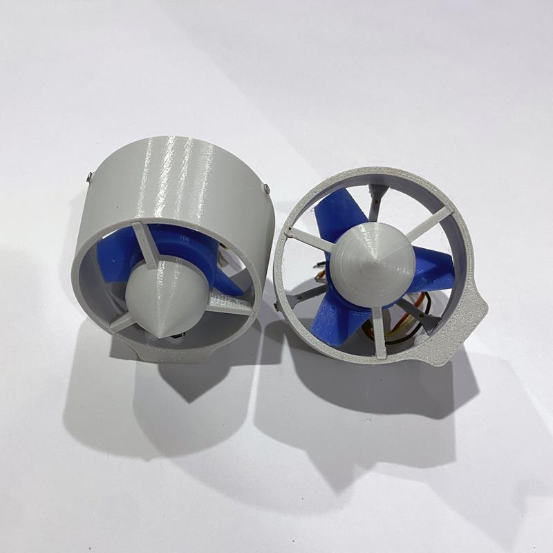 遥控船12V无刷水下机器人推进器 打窝船拉网船救援船水下电机套装