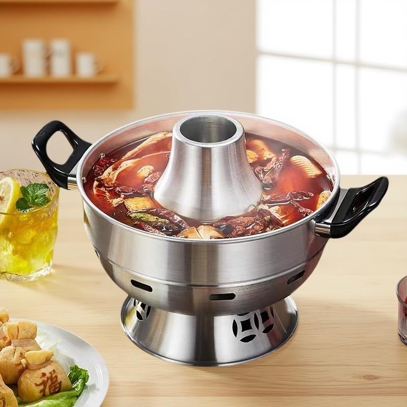 万州小火锅商用鲜烧牛肉锅环保油铝火锅郭场鸡专用肥肠市井小火锅