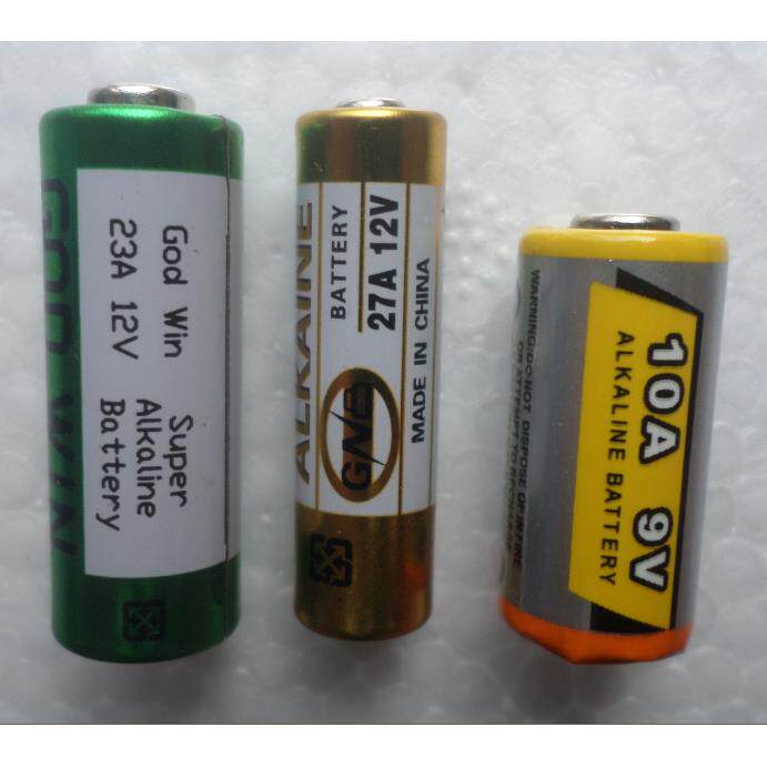 卷闸门车库门控制器23A12V电池 卷帘门窗控制器电池23A12V10A9V