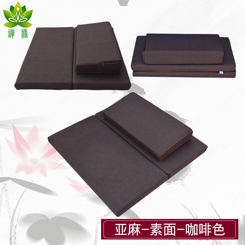 打坐垫蒲b团禅修垫静坐垫棉麻礼拜垫坐禅垫莲花拜忏垫磕头大拜垫