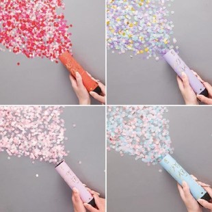 手持小拉花手持小拉炮彩带手持小礼炮过年礼花春节礼花喷花筒婚礼