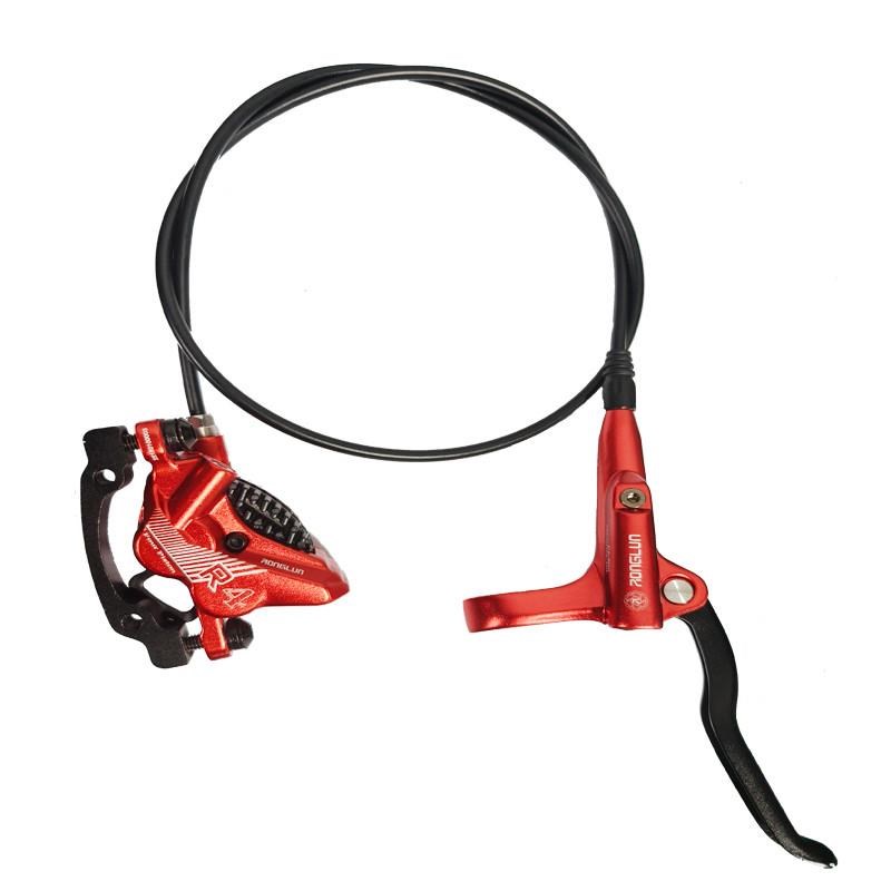 荣轮四活塞油压碟刹山地自行车制动器碟片液压P刹车碟刹改装油刹