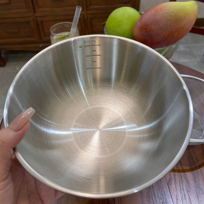 304不锈钢洗菜盆两件套沙拉盆家用厨房漏盆水果篮网篮淘米沥水篮,餐饮具,洗菜盆/沥水篮/漏水筛,淘宝优惠券,粉丝福利购,淘宝优惠卷