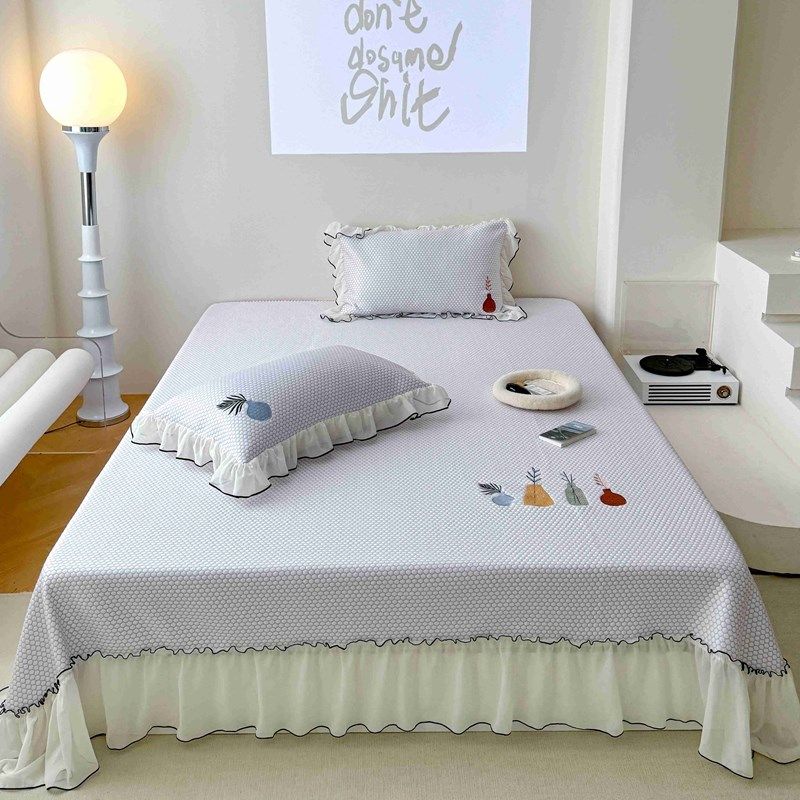冰丝凉席2025新款床裙三件套床垫床盖可机洗夏天超凉感儿童软席子,床上用品,冰丝席,淘宝优惠券,粉丝福利购,淘宝优惠卷
