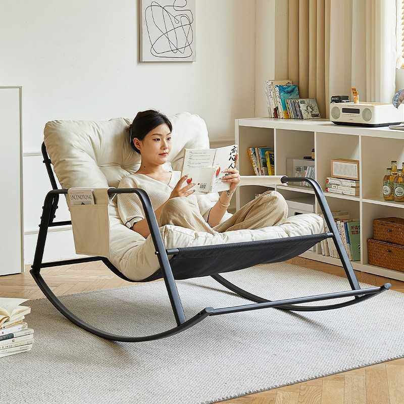 懒人沙发可躺可睡主卧室躺椅摇摇椅阳台单人懒人椅子哺乳椅小沙发,3C数码配件,摄像机配件,淘宝优惠券,粉丝福利购,淘宝优惠卷