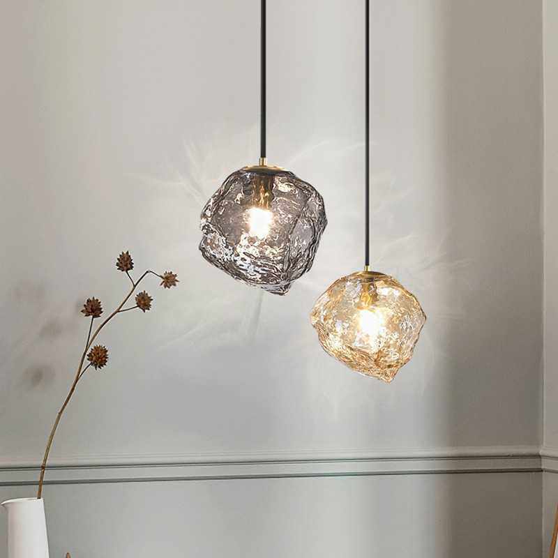 熔岩灯过道走廊灯具现代简约餐厅楼梯入户玄关阳台灯冰块玻璃吊灯,3C数码配件,摄像机配件,淘宝优惠券,粉丝福利购,淘宝优惠卷