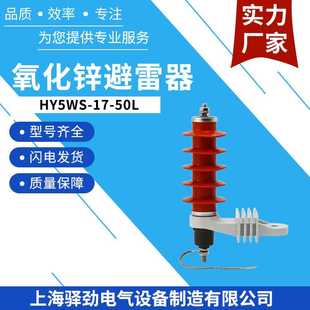 氧化锌避雷器 50L户外配电型电容型避雷器10KV脱扣式 HY5WS