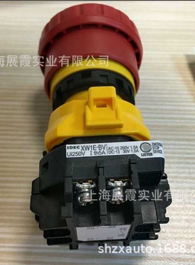 和泉低压电气 蘑菇头急停开关按钮  XW1E-BV412MR