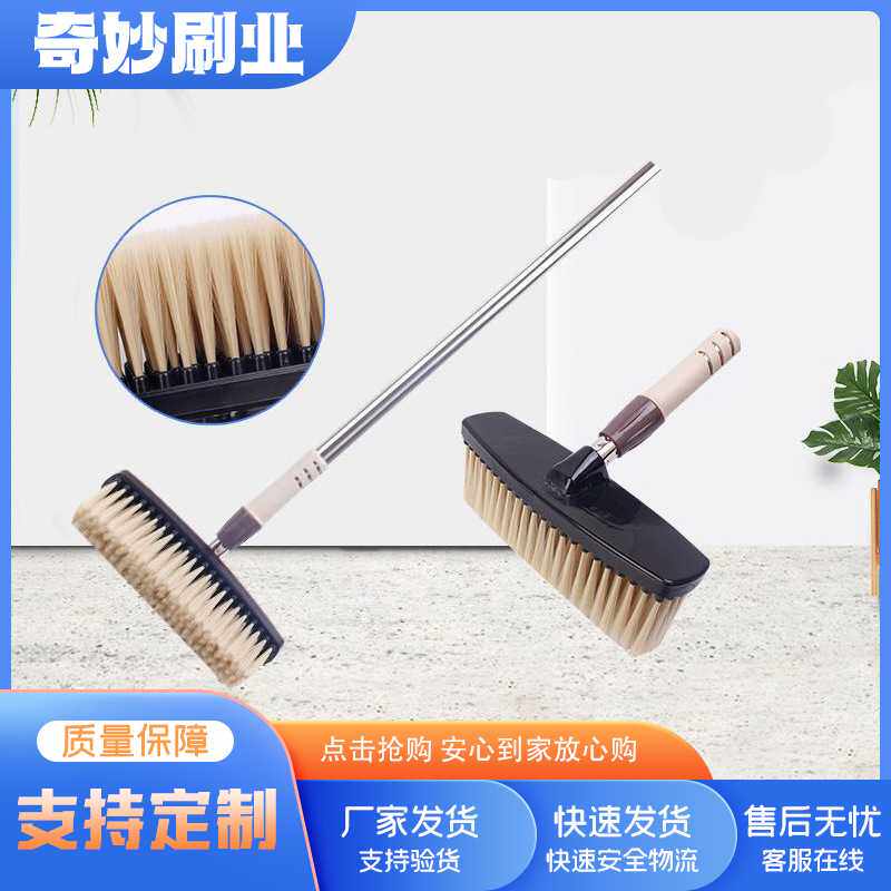 直供不锈钢手柄洗车刷汽车清洁工具家用自助清洗刷软毛通水洗车刷