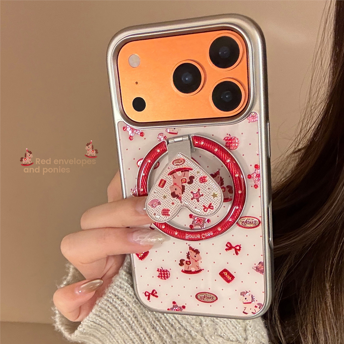 红包小马适用苹果17promax手机包15鎏金磁吸支架iphone16硬14新年,运动包/户外包/配件,钱包,淘宝优惠券,粉丝福利购,淘宝优惠卷