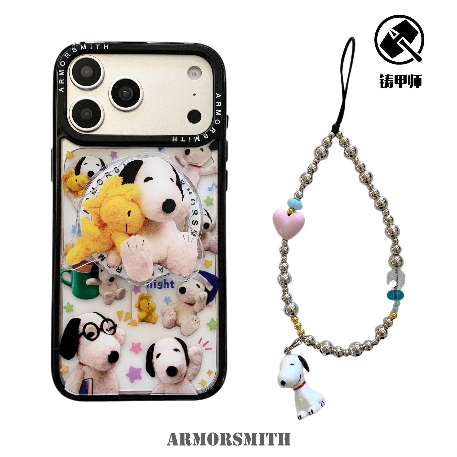 ins日系毛绒史努比小狗适