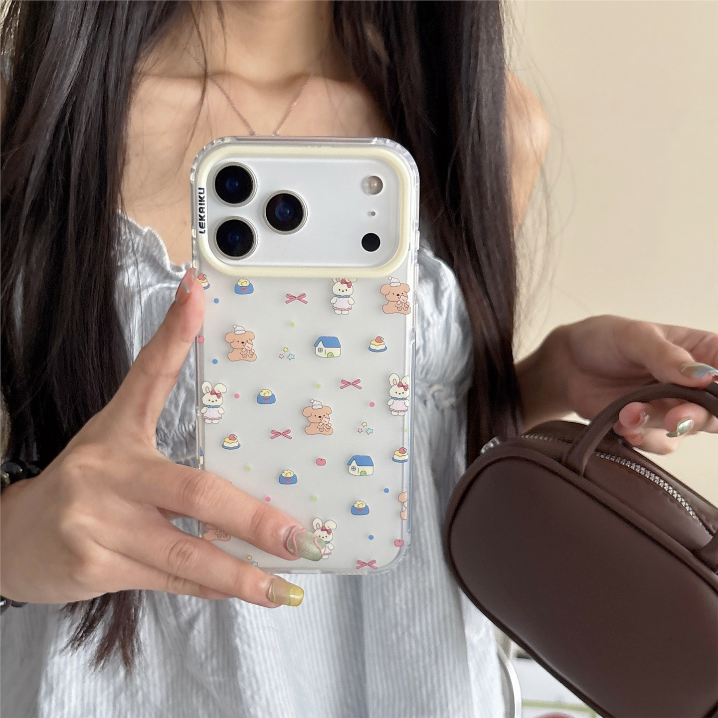 ins韩风房屋动物苹果17pro