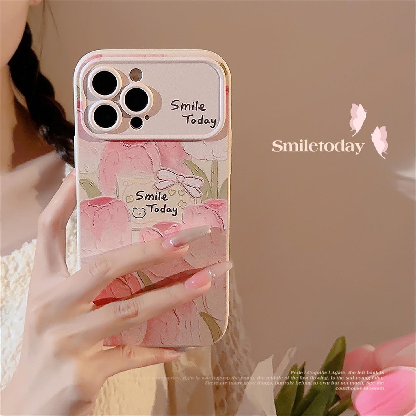 适用iphone17手机包粉色郁