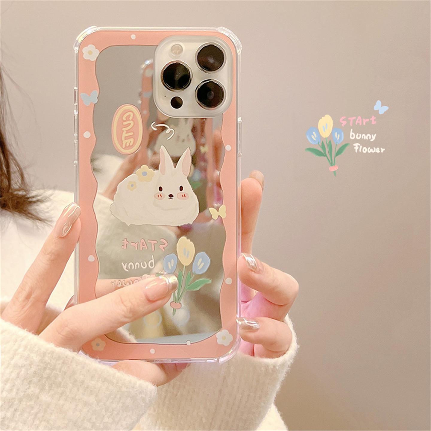 油画兔子适用iphone17苹果