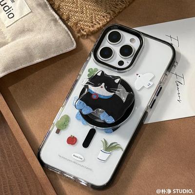 磁吸猫咪支架适用苹果17pr