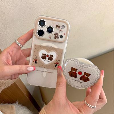 软萌可爱小熊适用iphone17