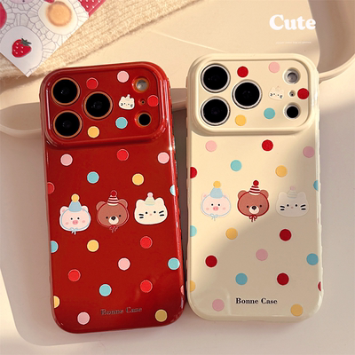 新年波点萌物适用苹果17pr