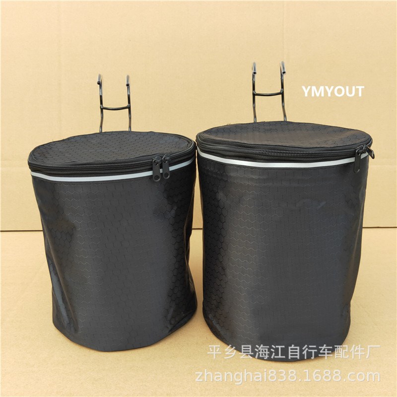 折叠自行a车电动车布车篮车筐车篓布兜布包挂包