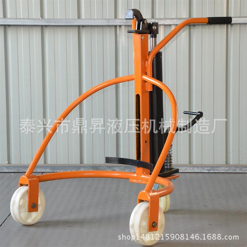 供应CObY油桶搬运车 圆桶手推车 简易式油桶搬运叉车多功能油桶车