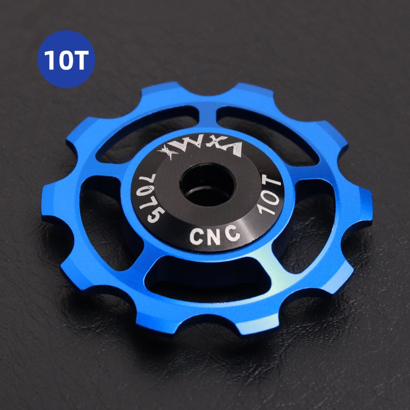 山地公路自行车后拨变速器导轮1D0T 铝合金轻量陶瓷轴承导轮