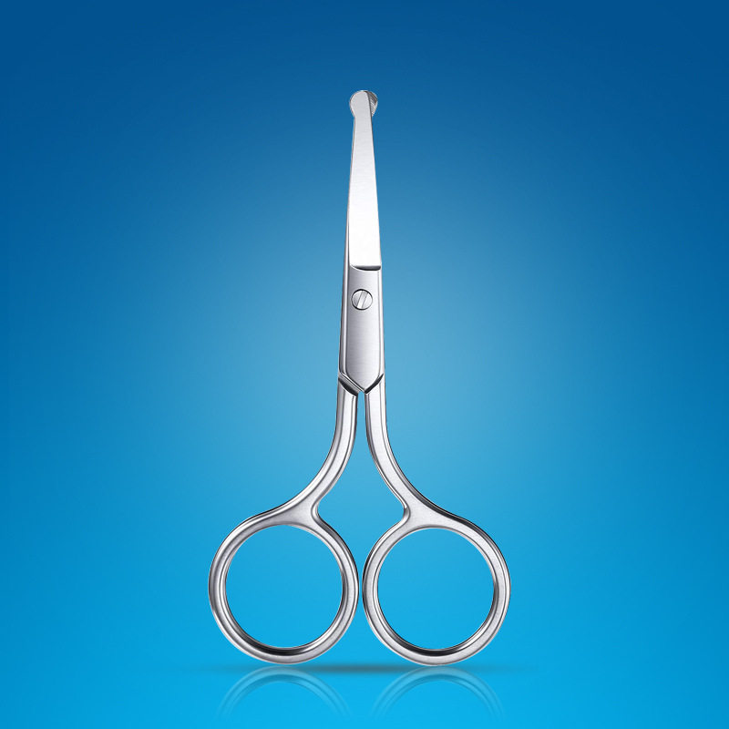 安全圆头鼻毛剪男士修剪器手动小剪刀小号随身便携胡须剪胡子剪刀,文具电教/文化用品/商务用品,剪刀,淘宝优惠券,粉丝福利购,淘宝优惠卷