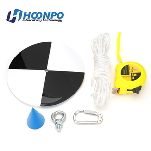 塞氏盘透明度盘 卷尺长30m 直径20cm塞氏盘 透明度盘 黑白盘赛氏