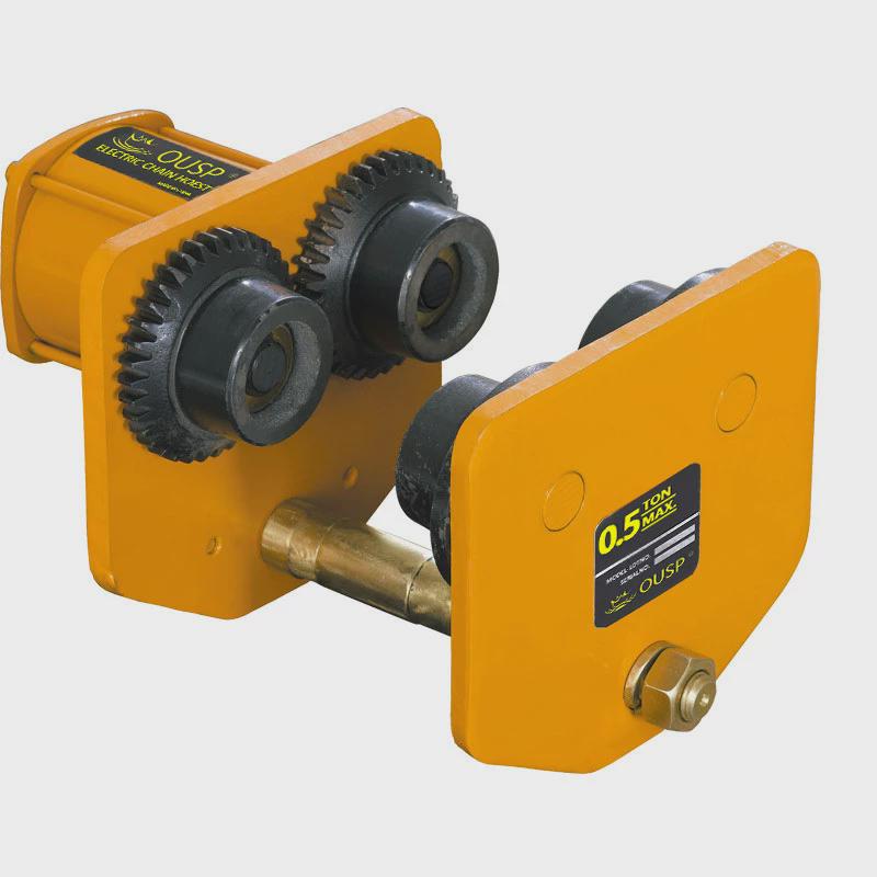 热销环炼电动吊h车跑车行车移动小车手动工字钢移动跑车0.5吨-5吨