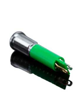 RS PRO 绿色LED面板指示灯 24V 直流指示灯  焊片端接205-167