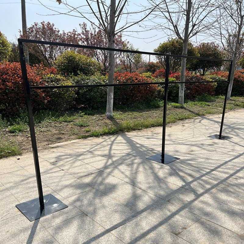 kt板支架婚庆背景式喷绘落地底座签到背景墙可伸缩展板背