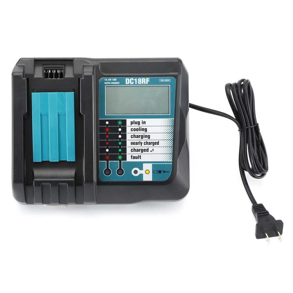 适用于makita牧田DC18RF带屏3.5A充电器14/18V锂电池欧美澳规