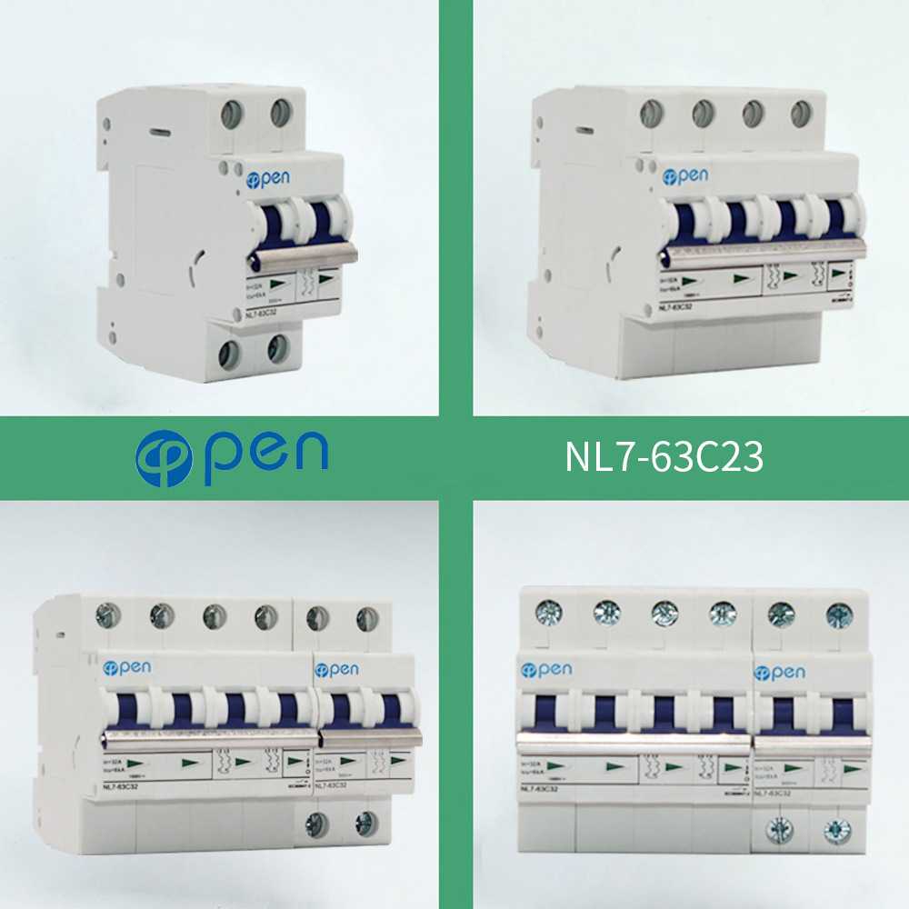 光伏直流断路器 直流空气开关1P 2P3P4P 控制开关 6A10A16A25A32A