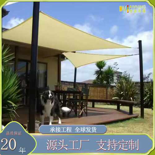 户外庭院园艺学校遮阳帆 HDPE遮阳透气透水遮阳网加密加厚防晒网