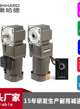 雷奥哈德-直角轴中空RCRT中实40W60W90W120W140W180W异步减速电机