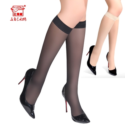 红辣椒防勾丝夏季中筒袜