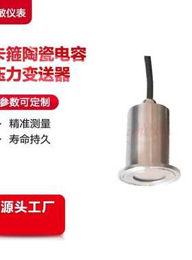 CYB-13卡箍式陶瓷电容压力变送器231116