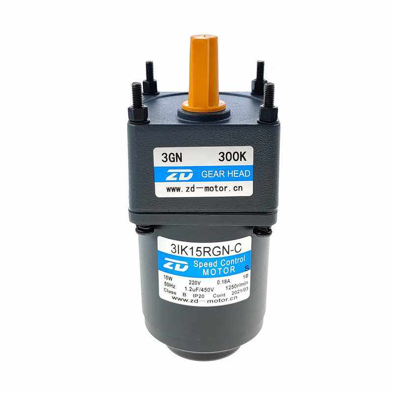 3IK15RGN-C-3GN15K 30K 50K接驳台用220V 15W调速齿轮减速马达