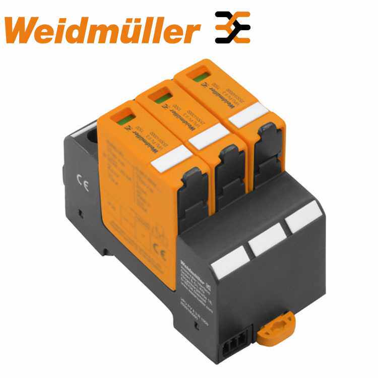 魏德米勒电涌保护器 防雷模块 1352920000 VPU II 4 R 400V/40KA