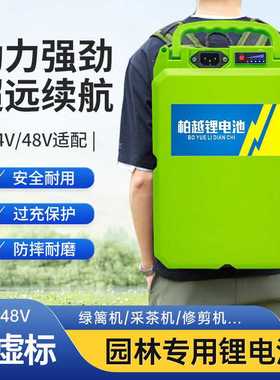 24v48v割草机采茶机绿篱机修剪机锂电池通用园林大容量耐用锂电池