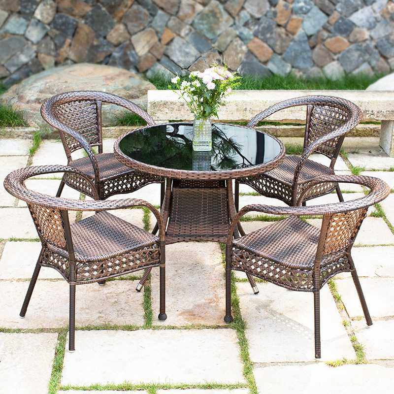 藤椅三件套组合休闲茶桌庭院藤椅休闲室外藤编户外桌椅阳台茶桌椅,3C数码配件,摄像机配件,淘宝优惠券,粉丝福利购,淘宝优惠卷