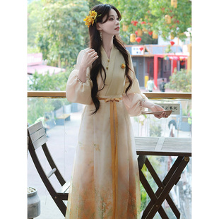瑶西【风筝逐信】汉服国风女装套装日常春季新款新中式古风裙子