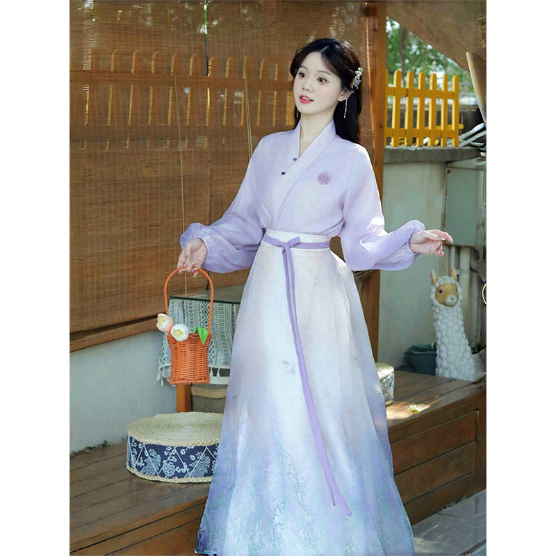 瑶西【陌上紫藤】新中式汉服国风古风女装仙气2025爆款裙子新款,女装/女士精品,连衣裙,淘宝优惠券,粉丝福利购,淘宝优惠卷