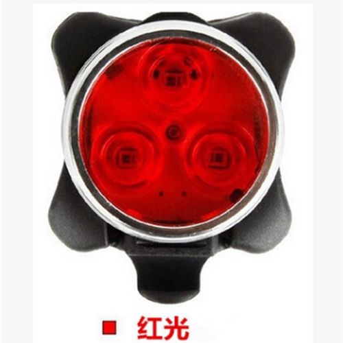 跨界自行车灯hUSB充电头灯尾灯组Cob高亮度夜间自行车灯设备