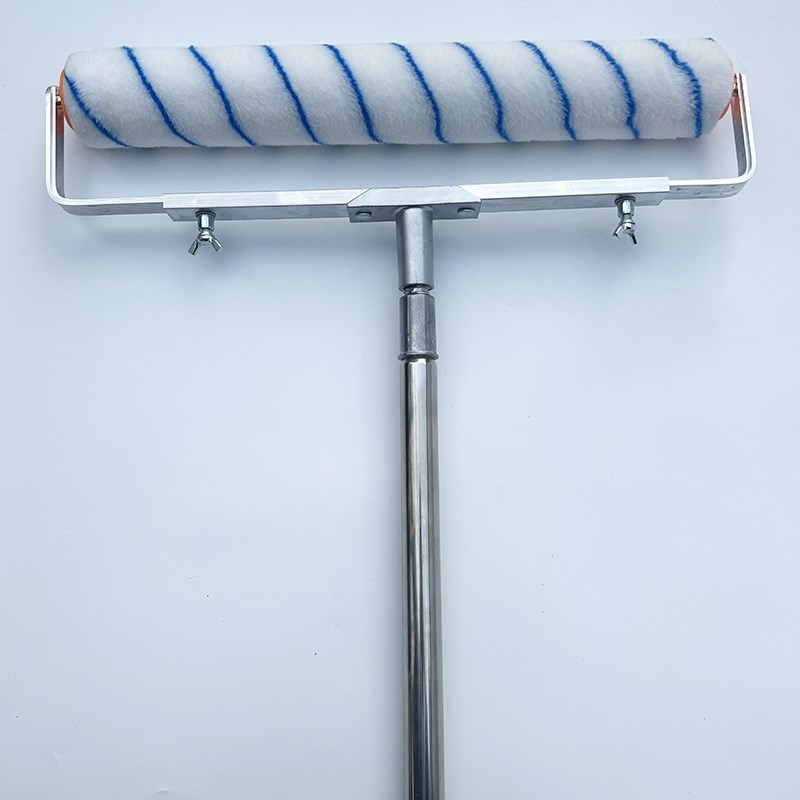 细毛油漆18寸滚筒刷大号毛细滚刷地坪乳胶漆工具T托盘环氧涂料加