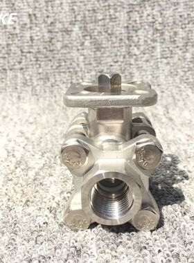 Q11F16P三片式高平台丝口球阀304免支架平台球阀DN10100