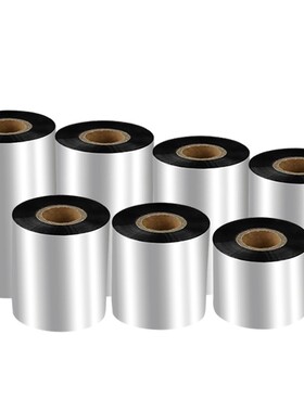 适用霍尼韦尔PC42T热转印条码机碳带PM42色带卷PM43墨带43C铜板不