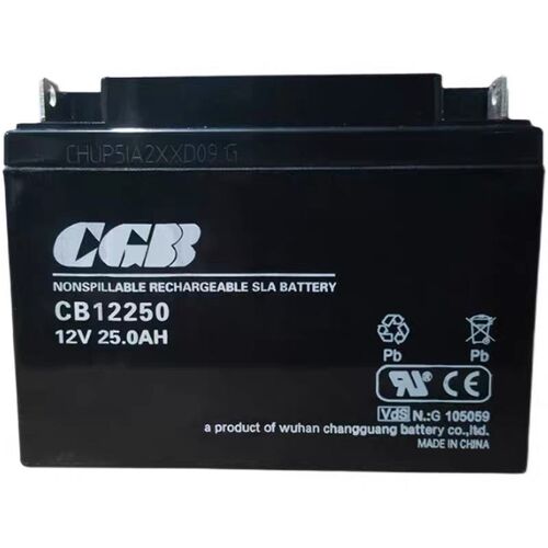 武汉CGB长光蓄电池CB12250特价促销12V25AH 消防主机 铅酸免维护