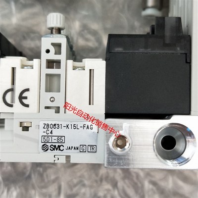 SMC真空发生器ZB0631-K15L-FAG-C4,ZB1-ZSFA-A,成色新 ZB0531-L4