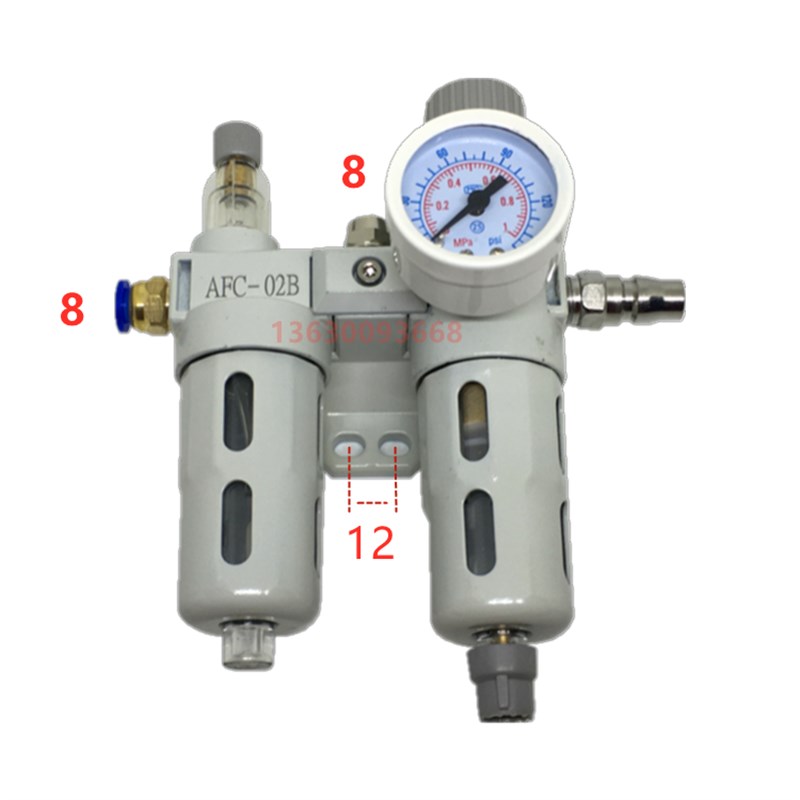 新款扒胎机拆胎机配件油水分离器诗琴华洋骆驼拆装机油雾器水油格