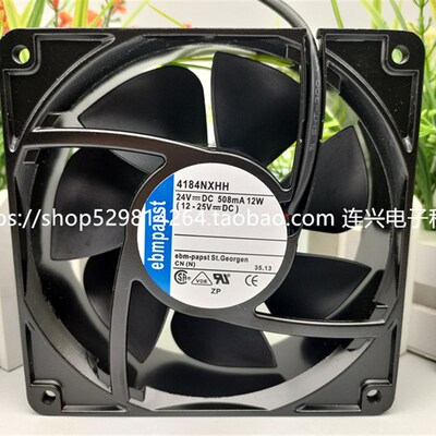 TYP 4184NXH/NXHH/NXHR/NGX/NX 4114 ebmpapst 变频器直流风扇24V